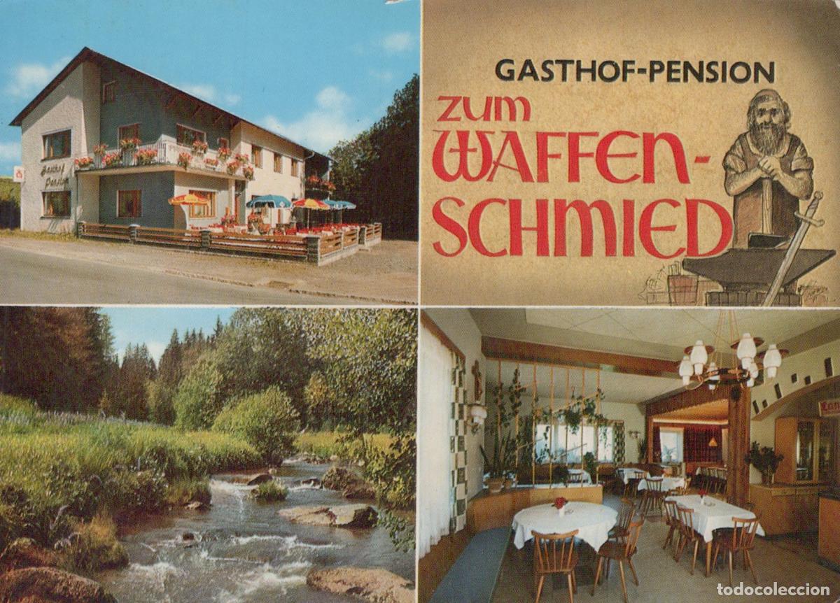 Cartes Postales: Germany Gr&uuml;nberg Fichtelgebirge Gasthof Pension zum Waffenschmied Hotel *YAP278