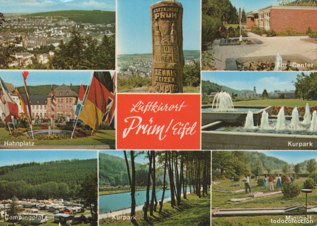 Cartes Postales: Germany Pr&uuml;m Eifel Multi View Hahnplatz Kurpark Campingplatz Minigolf *YAP280