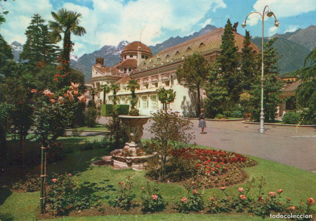 Postais: Italy Merano Promenade U Kurhaus 1961 *YAP468