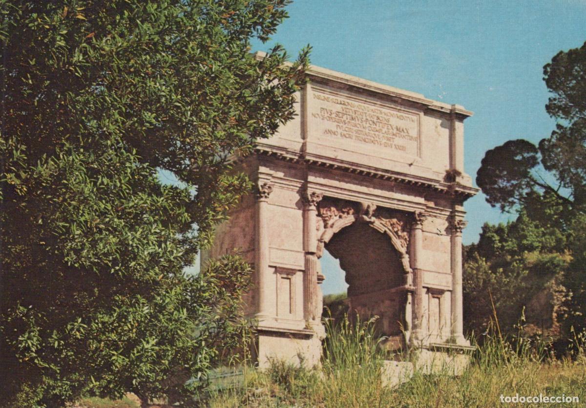 Cartes Postales: Italy Rome Arch of Titus Ancient Roman Architecture Vintage Unposted *YAP493