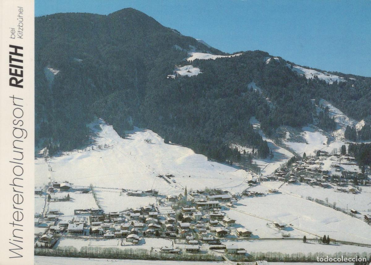 Postais: Austria Reith Bei Kitzb&uuml;hel Winter Resort Snow Covered Village *YAP498