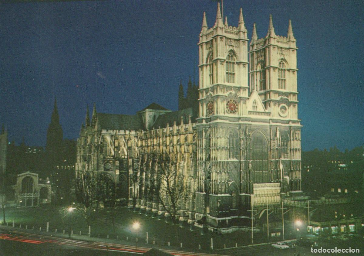 Postais: United Kingdom London Westminster Abbey At Night Floodlit For 900th *YAP550