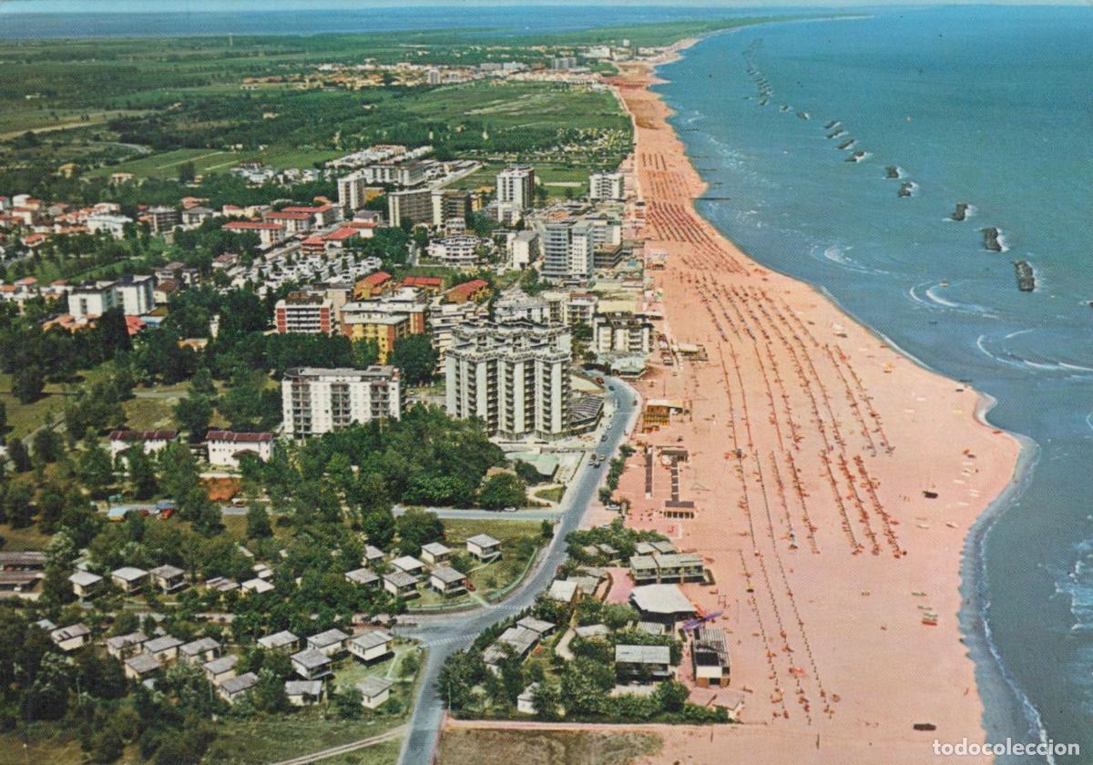 Postais: Italy Lido DI Pomposa Aerial View of Beach Hotels and Coastline *YAP316