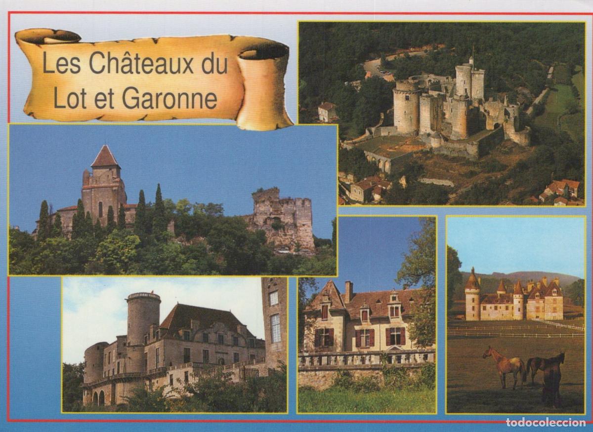 Postais: France Multiple Cities Castles Bonaguil Duras Roche Sendat Unposted *YAP580