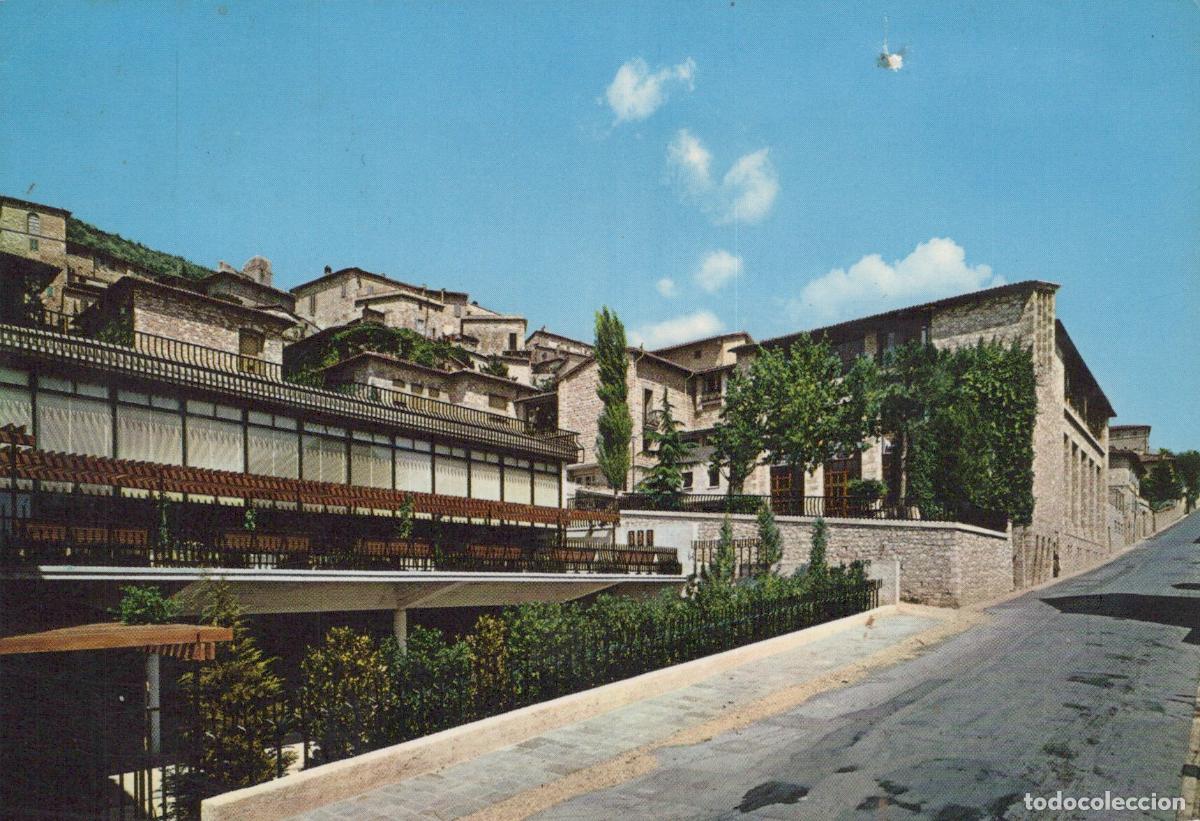 Postkarten: Italy Assisi Pro Civitate Christiana la Cittadella Hillside Buildings *YAP615