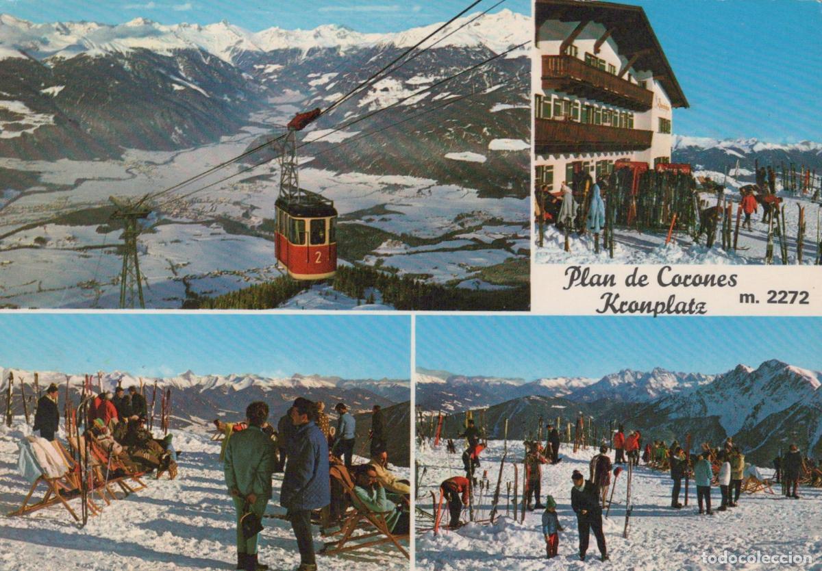 Postkarten: Italy Bruneck Plan de Corones Kronplatz Ski Resort Mountain Landscape *YAP352