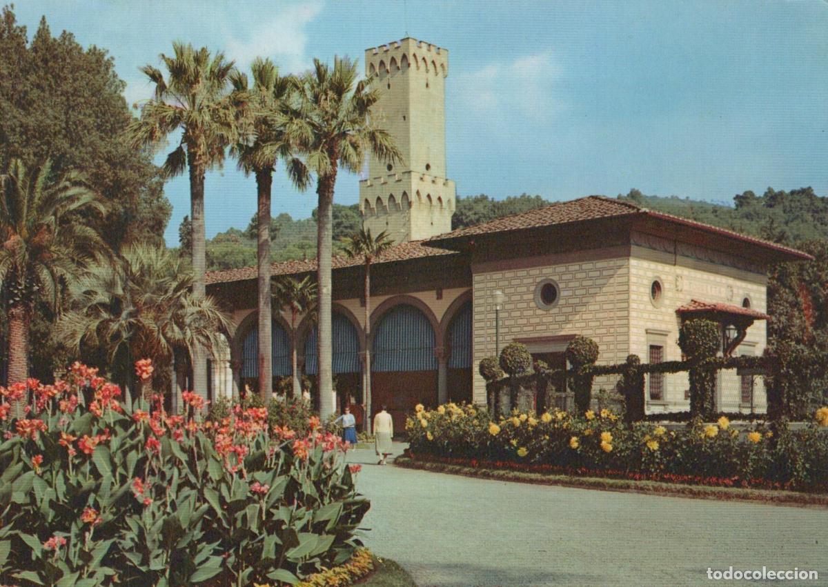 Postkarten: Italy Montecatini Terme La Torretta Establishment Interior Palm Trees *YAP620