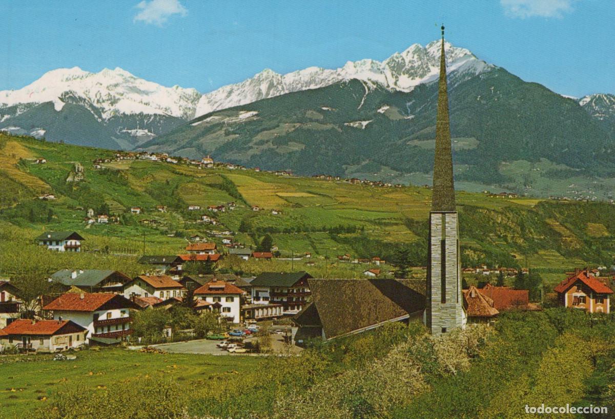 Postais: Italy Lagundo Near Merano South Tyrol Alpine Village Church *YAP366