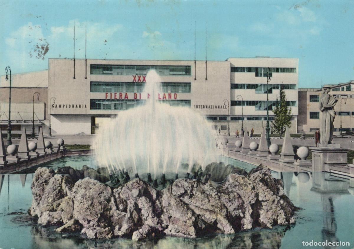 Postais: Italy Milan Fiera Internazionale XXX Campionaria Fountain Piazza Giulio *YAP633