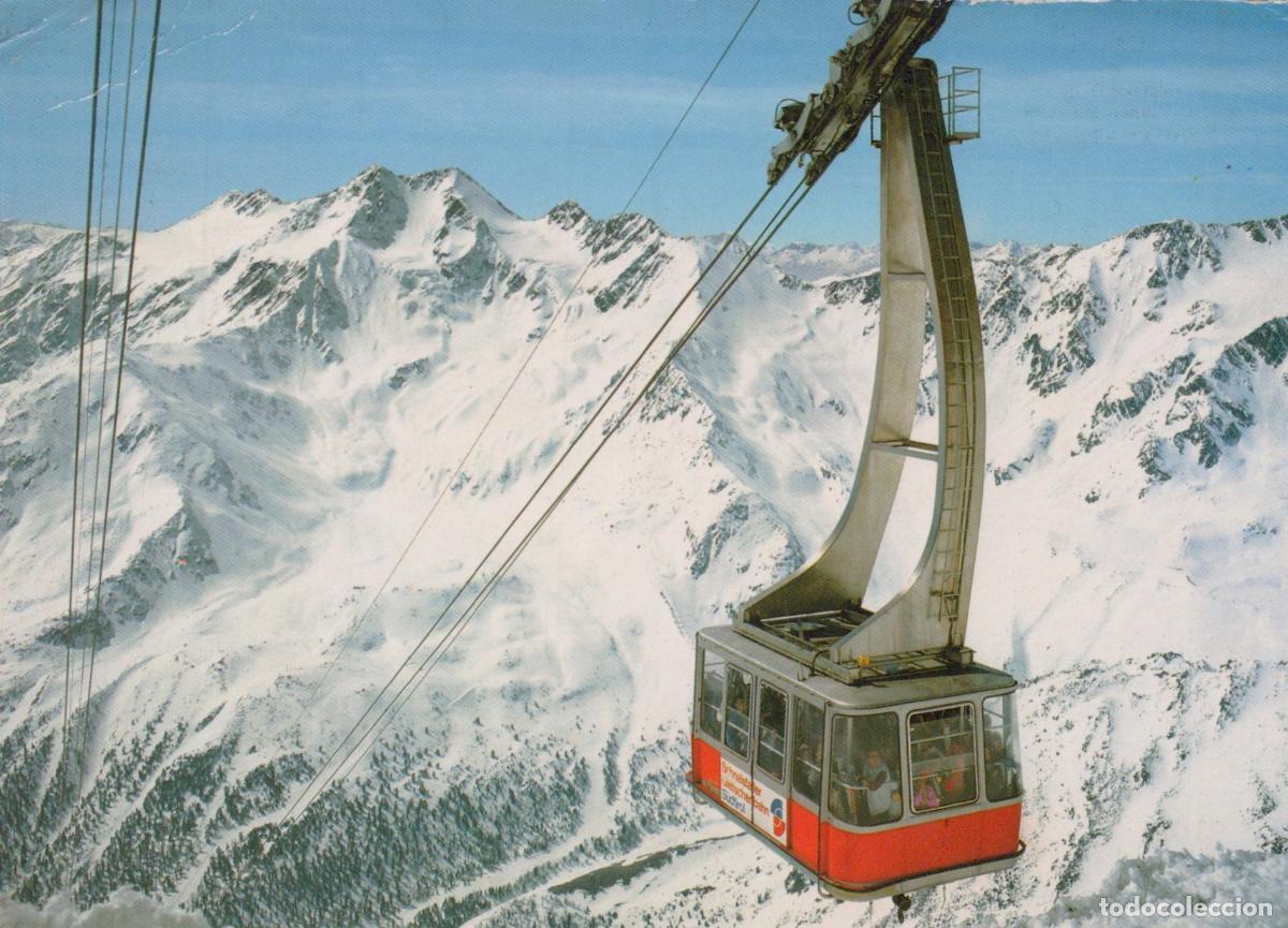 Postais: Italy Schnalstal South Tyrol Glacier Cable Car Ski Resort Mountains *YAP381