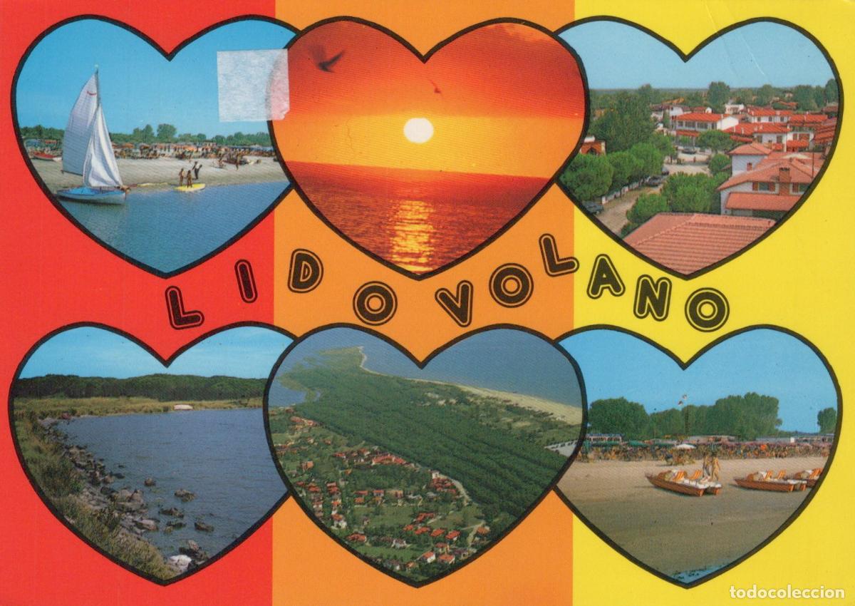 Postkarten: Italy Lido DI Volano Multi View Beach Sunset Landscape *YAP384
