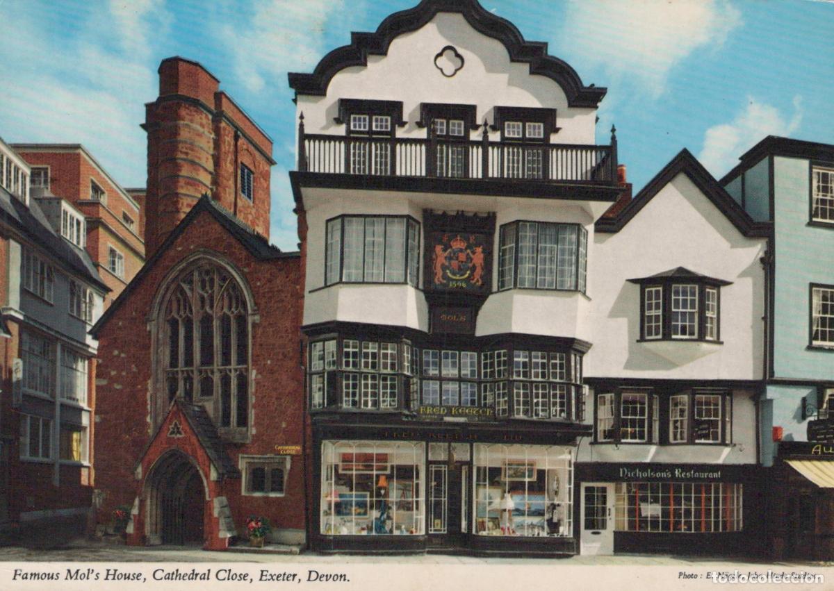 Postkarten: United Kingdom Exeter Mol's Coffee House *YAP668