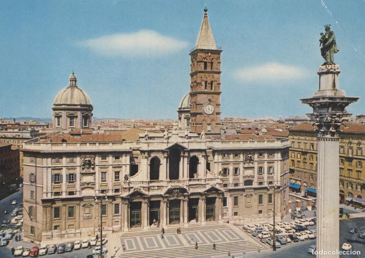Postales: Italy Rome Basilica DI Santa Maria Maggiore Church Column Unposted *YAP693