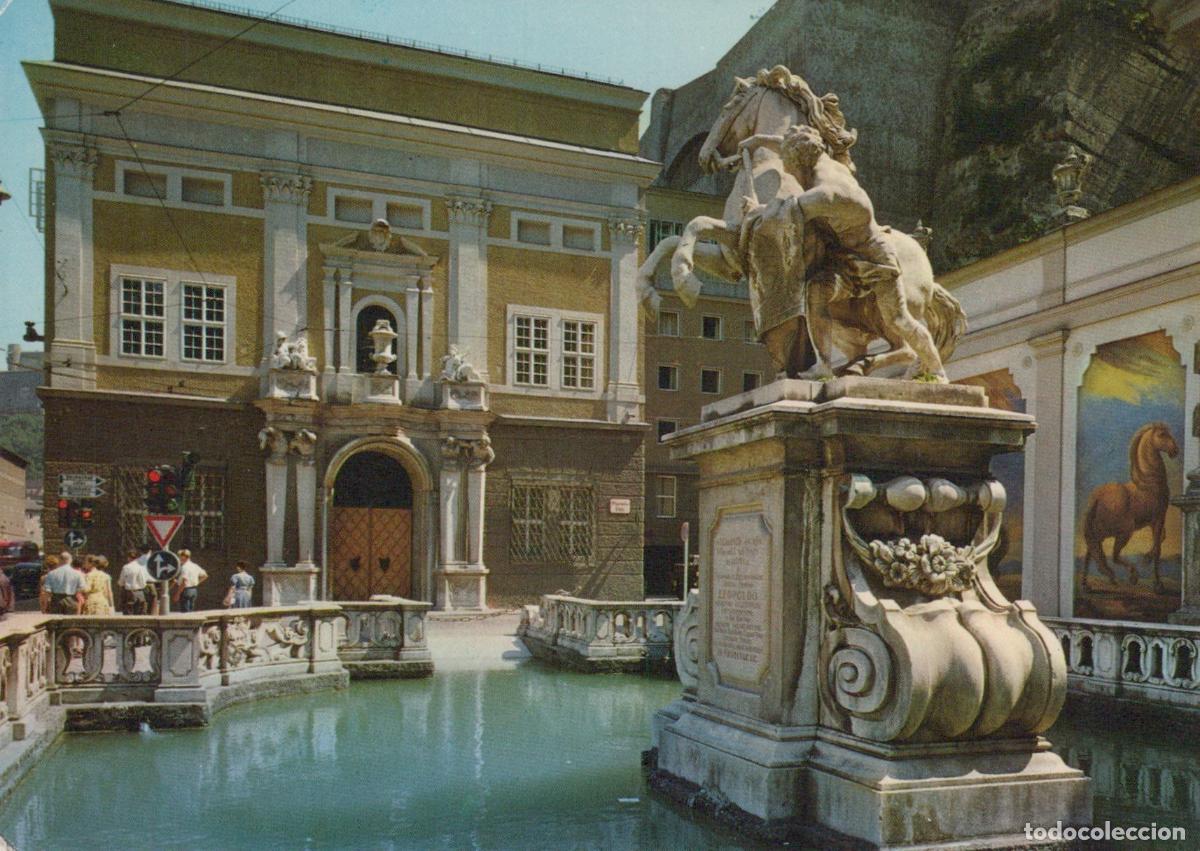 Postais: Austria Salzburg Horse Pond in Sigismunds Platz With Unposted *YAP725
