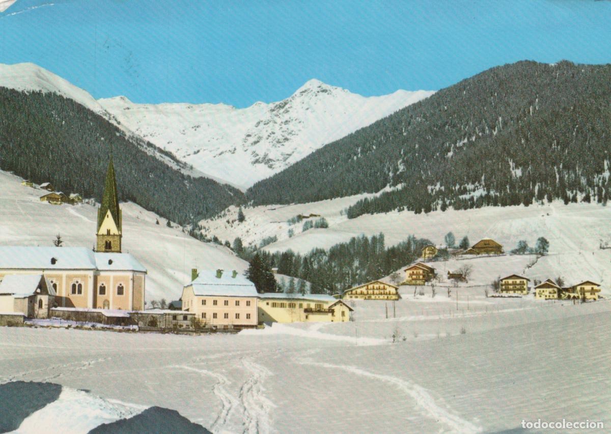Postais: Italy Terenten 1200m South Tyrol Winter Mountain Village Church *YAP427