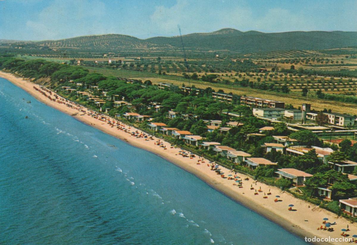 Postais: Italy Follonica Prato Ranieri Aerial View of the Sun Gulf Beach and *YAP434