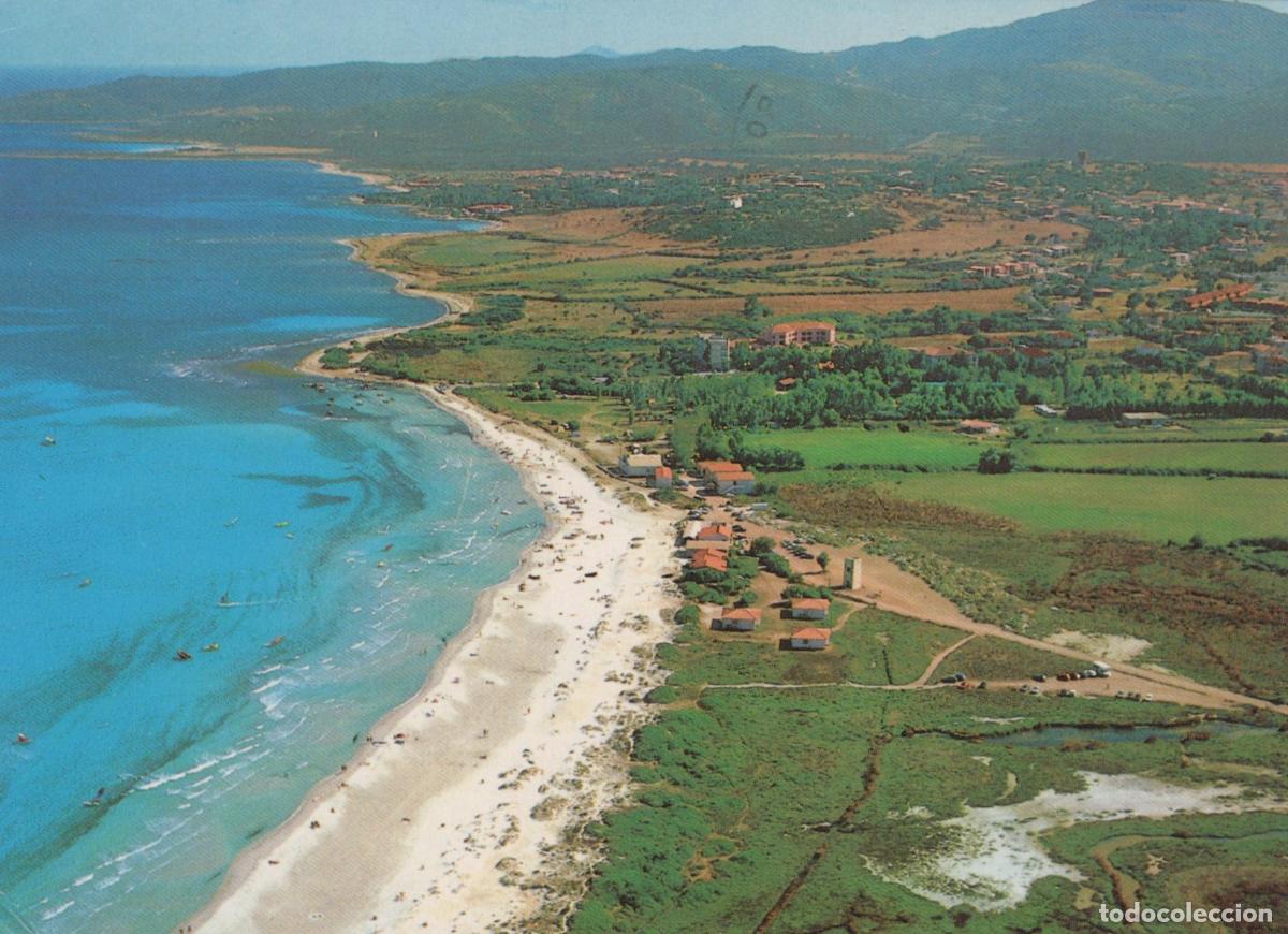 Cartes Postales: Italy San Teodoro Sardinia Spiaggia la Cinta Aerial View Beach Landscape *YAP444