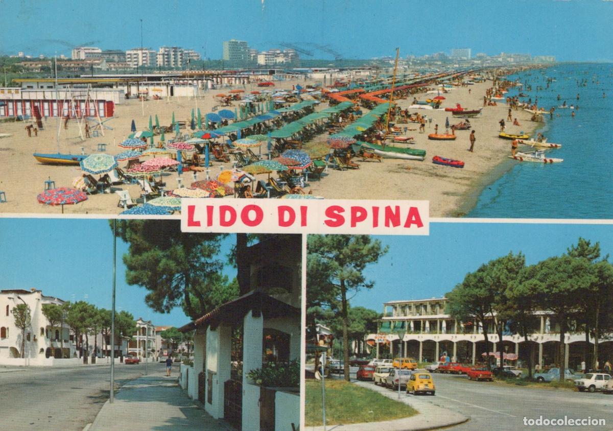 Cartes Postales: Italy Lido DI Spina Beach Street Scenes *YAP753