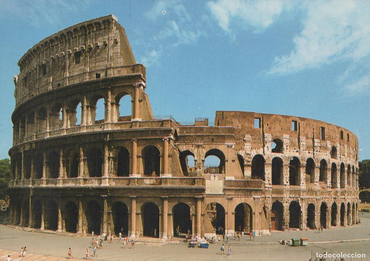 Cartes Postales: Italy Rome Colosseum Ancient Roman Amphitheatre Historic Landmark *YAP454