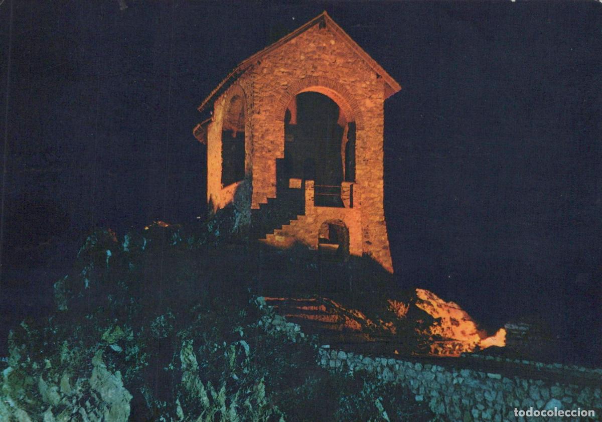 Cartes Postales: Italy Alassio The Little Chapel At Night Riviera Dei Fiori Architecture *YAP469