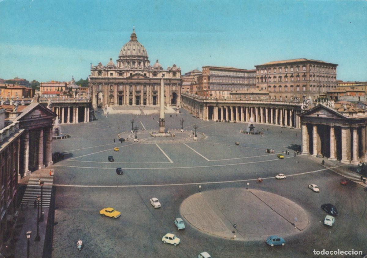 Postcards: Italy Rome Vatican City St Peter S Square and Basilica *YAP803