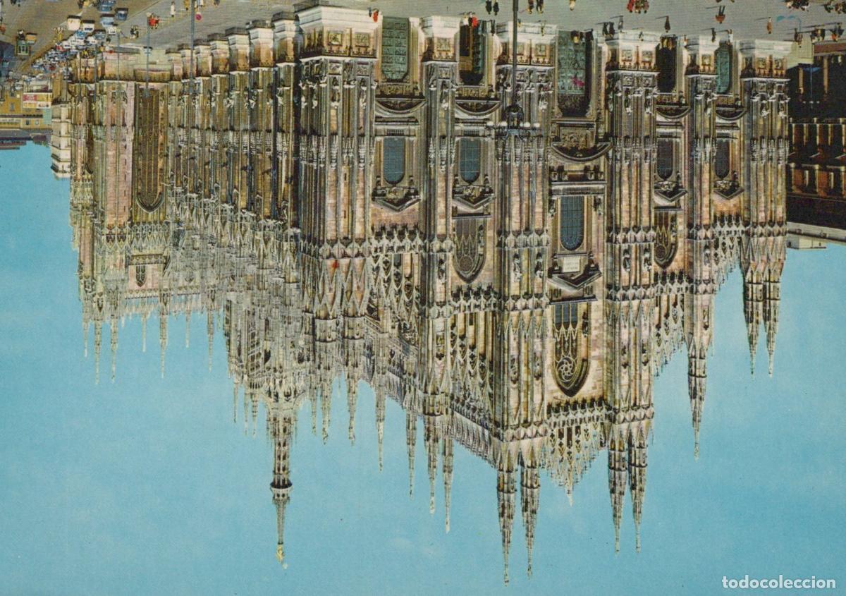 Postales: Italy Milan Duomo Cathedral Gothic Architecture Vintage Unposted *YAP823