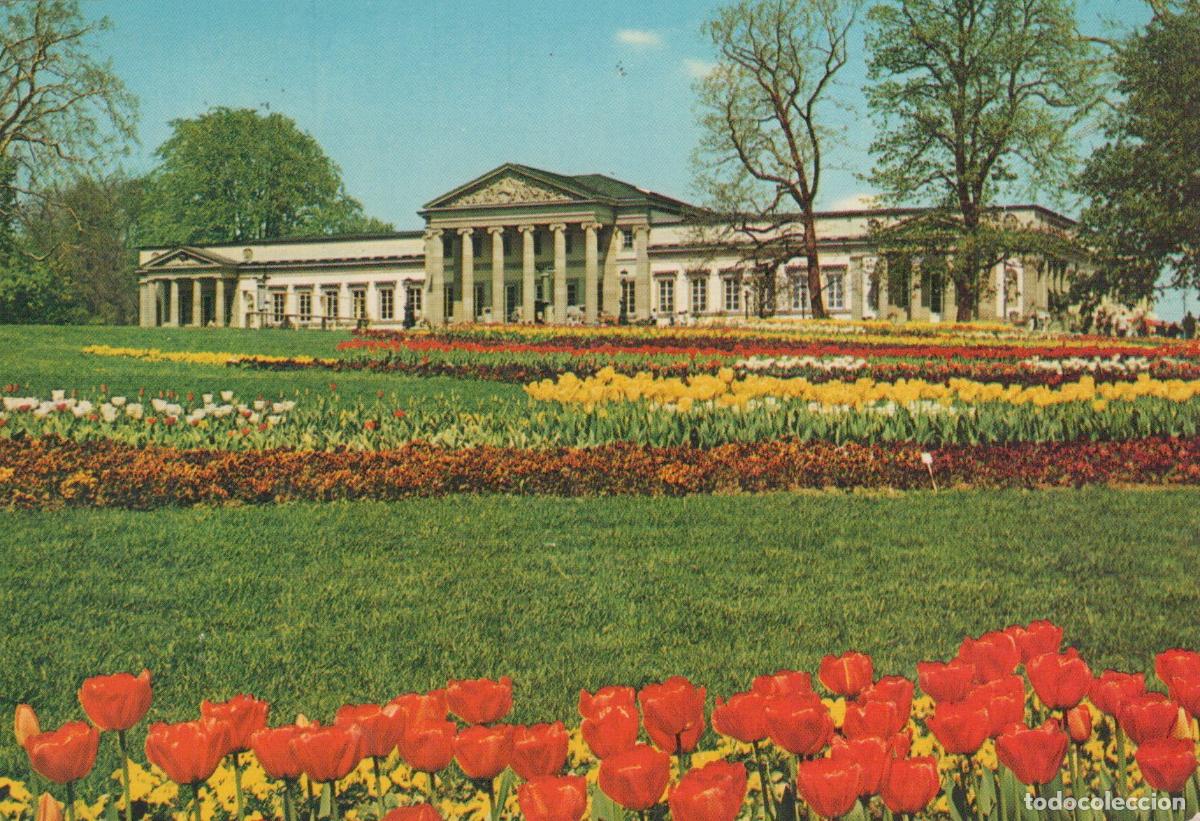 Postales: Germany Stuttgart Rosenstein Castle Palace Spring Tulips Flower Garden *YAP492