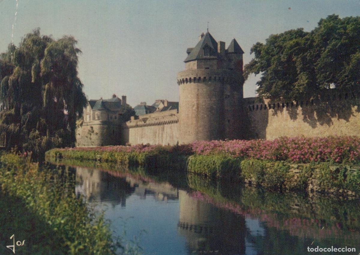 Postais: France Vannes The Gardens and Constable S Tower Reflected *YAP499