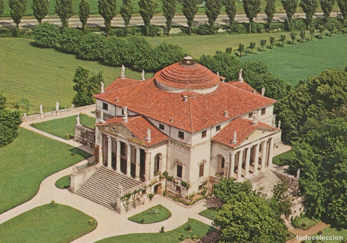 Postais: Italy Vicenza Villa la Rotonda By Palladio Aerial View Italian Unposted *YAP511