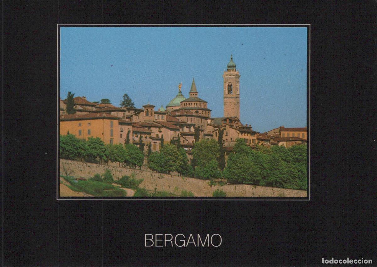 Postais: Italy Bergamo Panorama Cityscape With Tower and Dome Unposted *YAP848