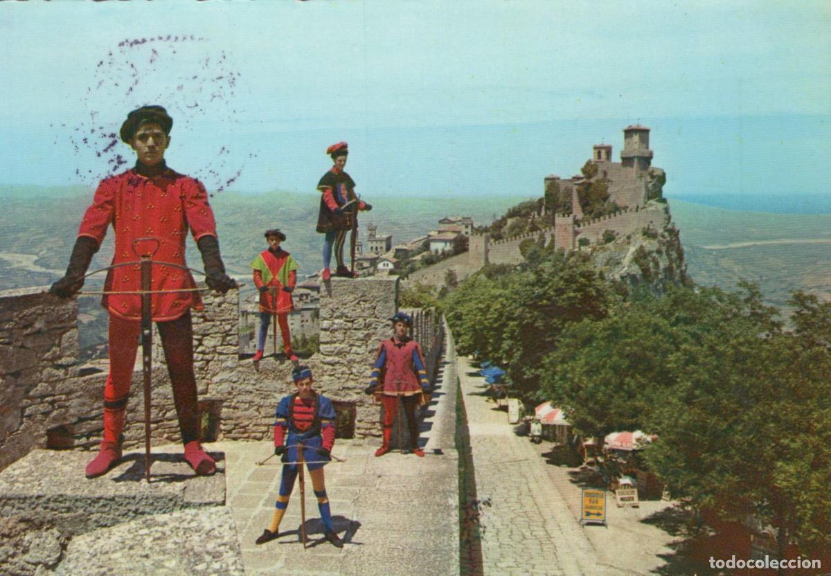 Postais: San Marino San Marino Balestrieri Medieval Crossbowmen Castle Fortress *YAP514