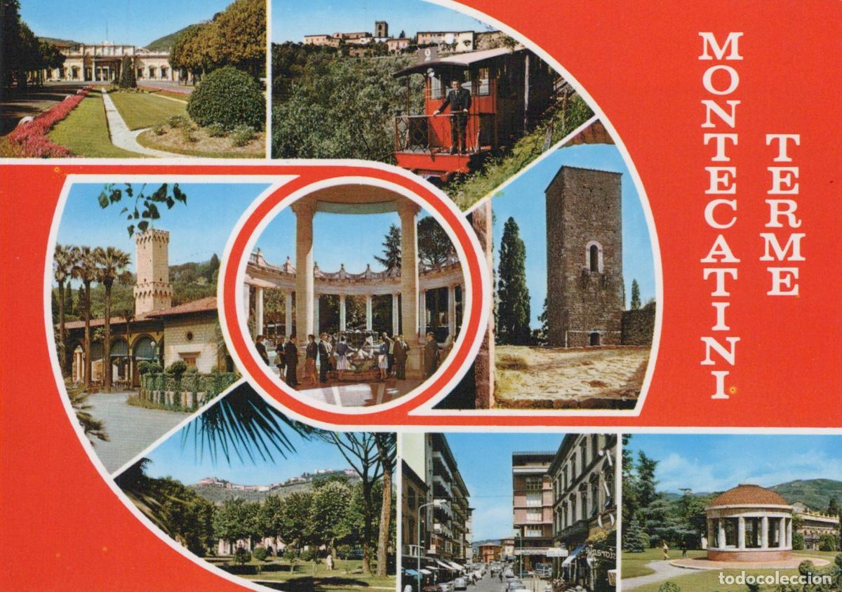 Postales: Italy Montecatini Terme Multi View Architecture Landscape City Unposted *YAP529