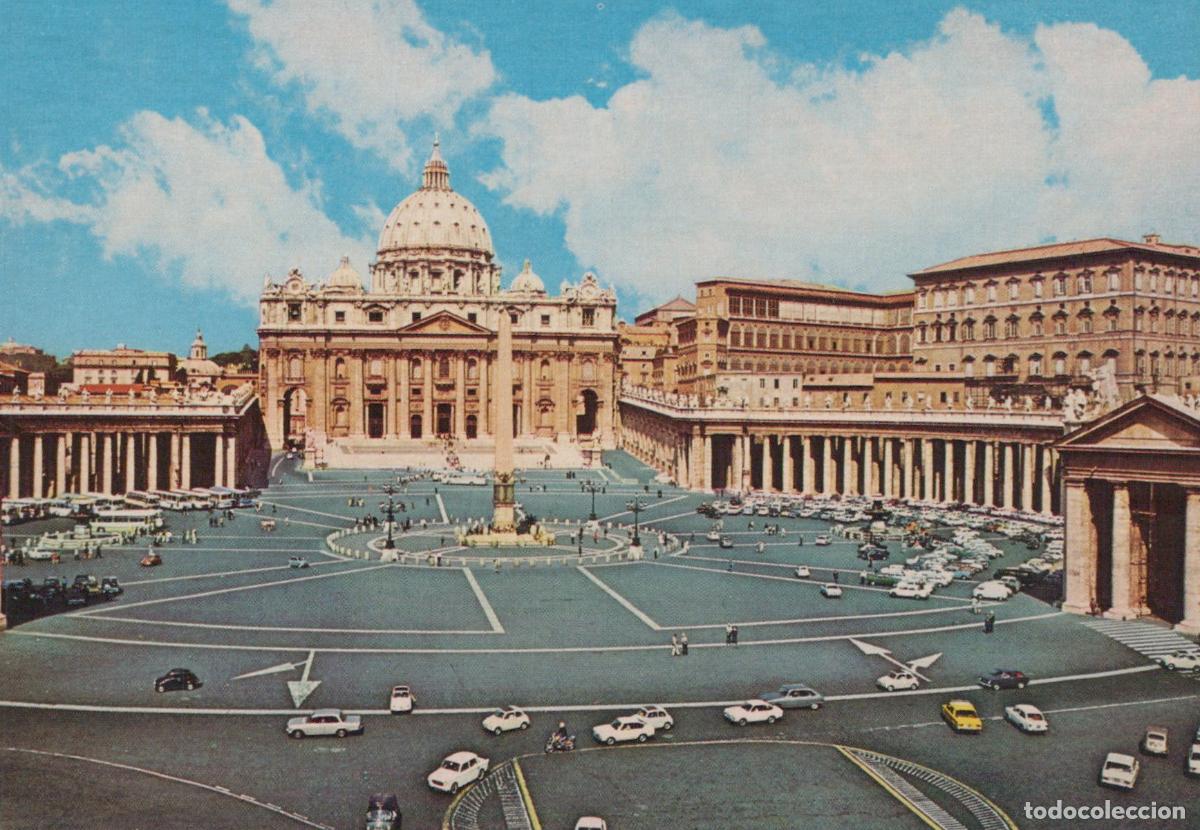 Postales: Vatican City St Peter's Square and Basilica Unposted *YAP885