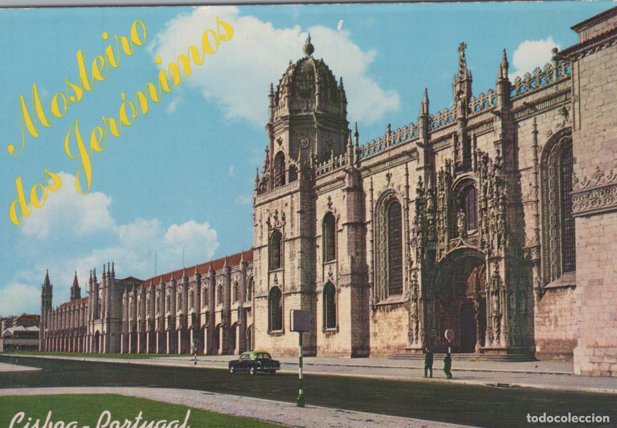 Postais: Portugal Lisbon Jeronimos Monastery Architecture Vintage Unposted *YAP561