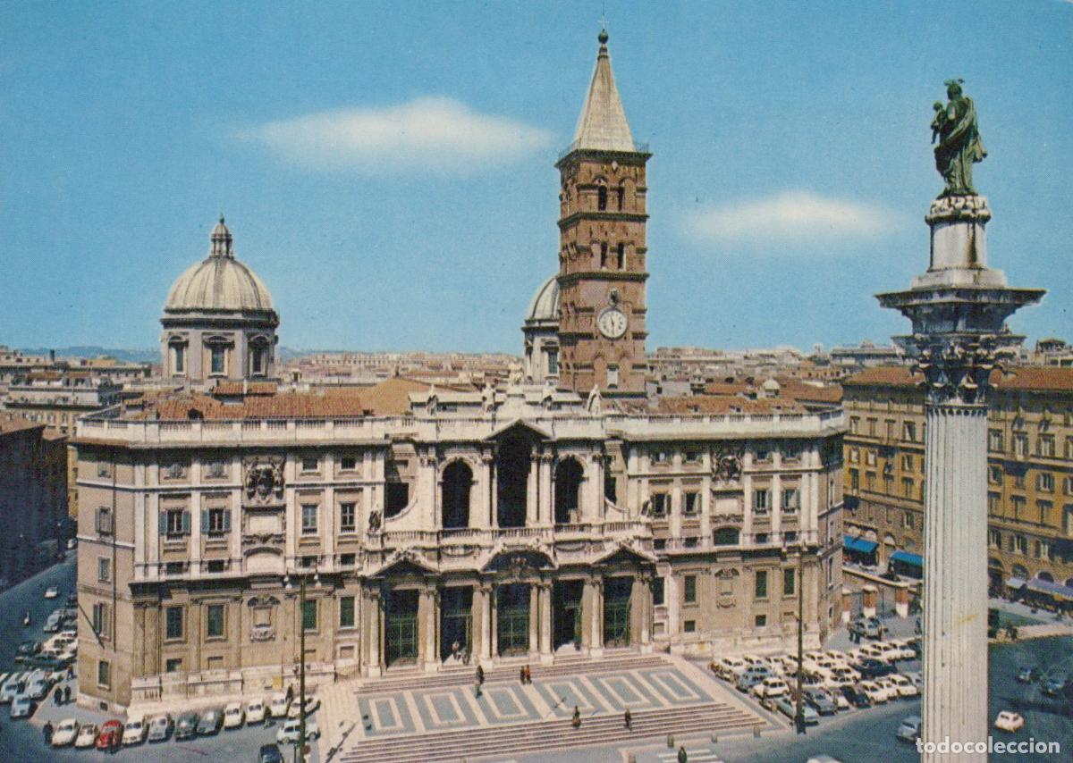 Postcards: Italy Rome Basilica DI S Maria Maggiore Church Vintage Unposted *YAP557