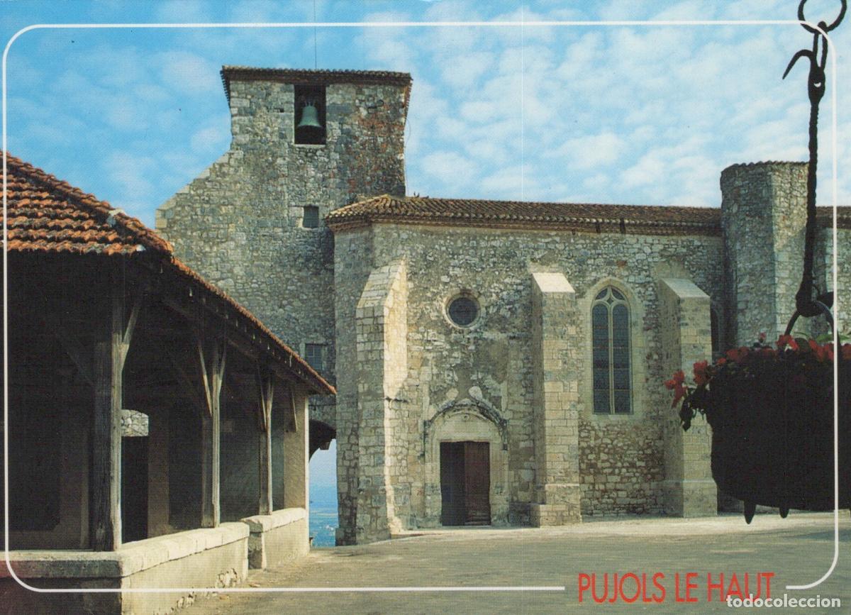 Cartes Postales: France Pujols le Haut Eglise Saint Nicolas 15th Century Church Unposted *YAP592