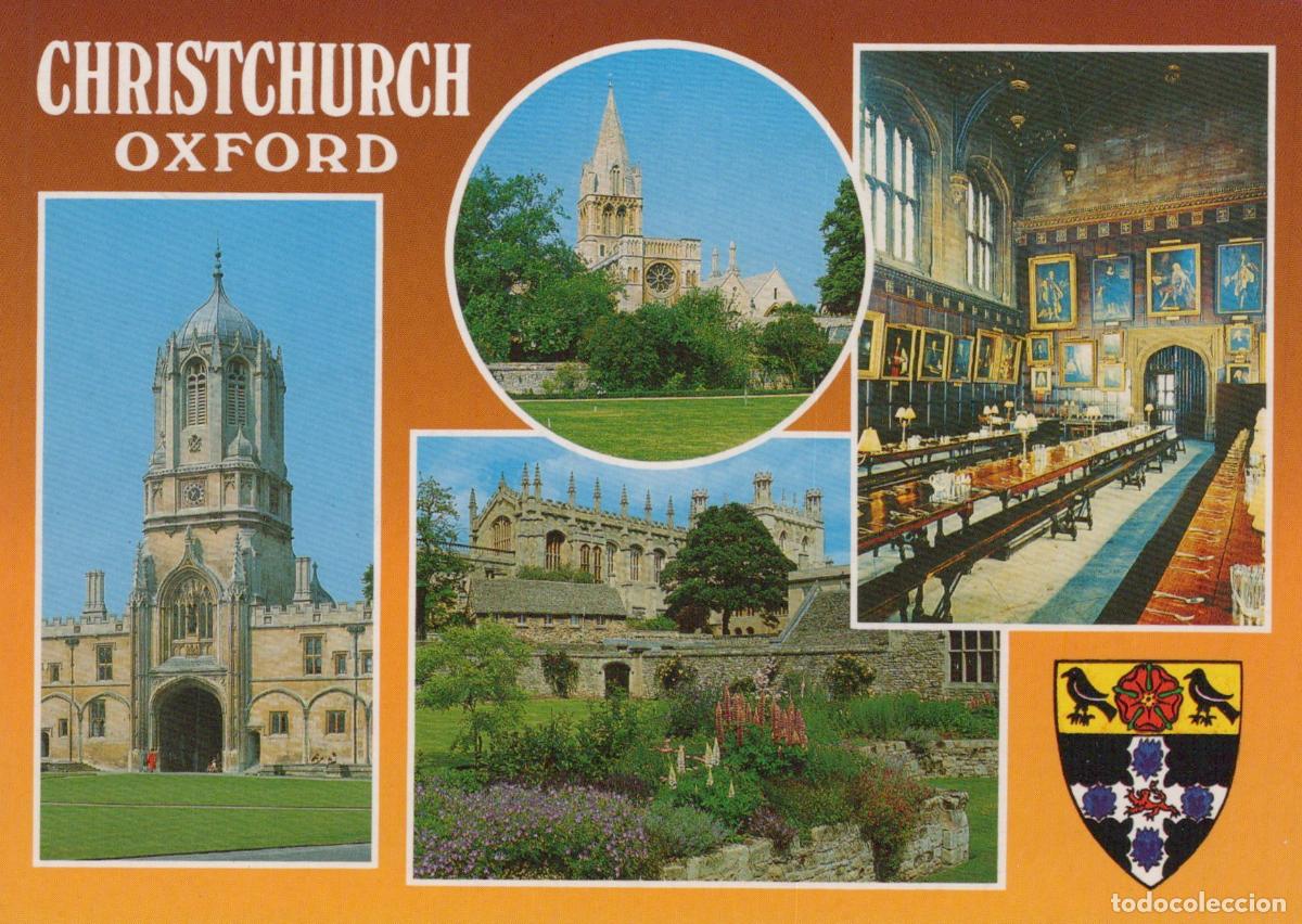 Postcards: United Kingdom Oxford Christ Church Collage With Tom Tower Unposted *YAP594