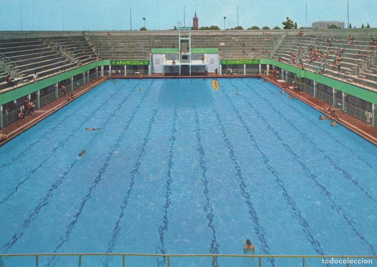 Postcards: Italy Bologna Municipal Stadium Swimming Pool 1950s Unposted *YAP993
