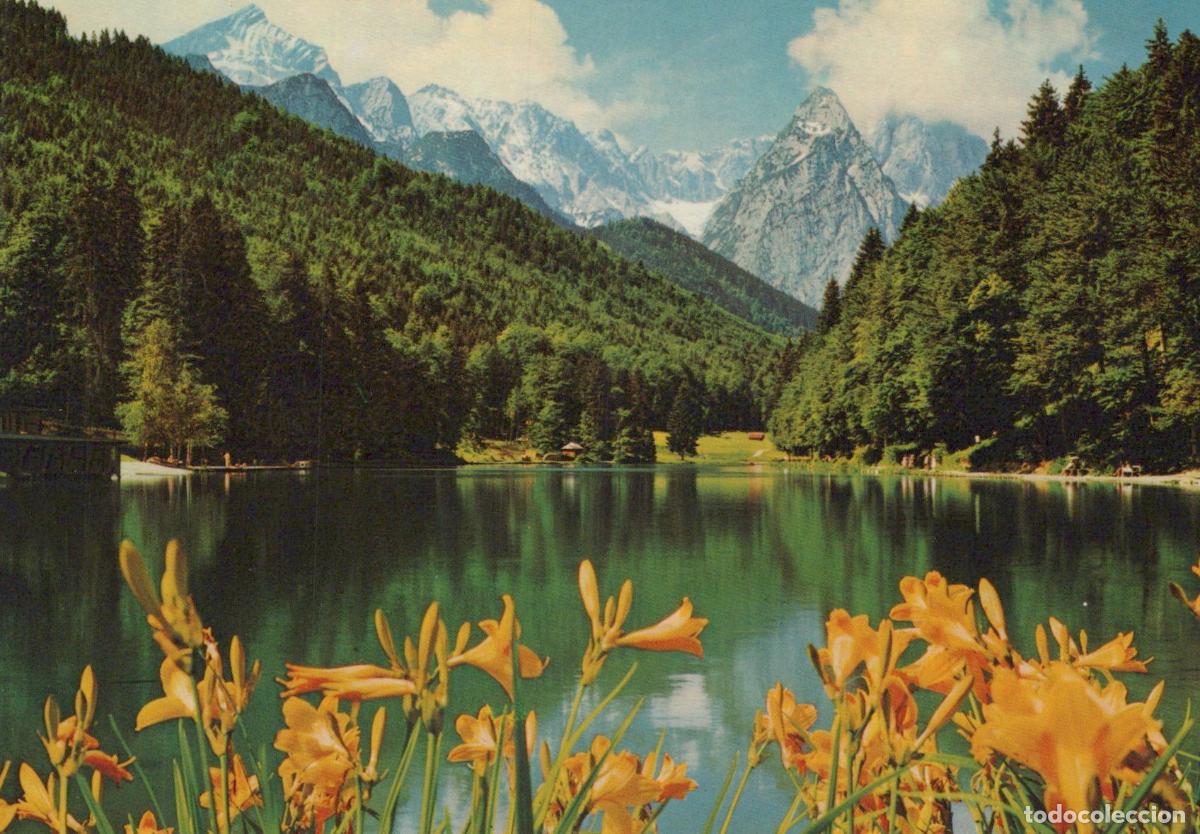 Postais: Germany Garmisch Partenkirchen Riessersee Lake Oberbayern Unposted *YAP998