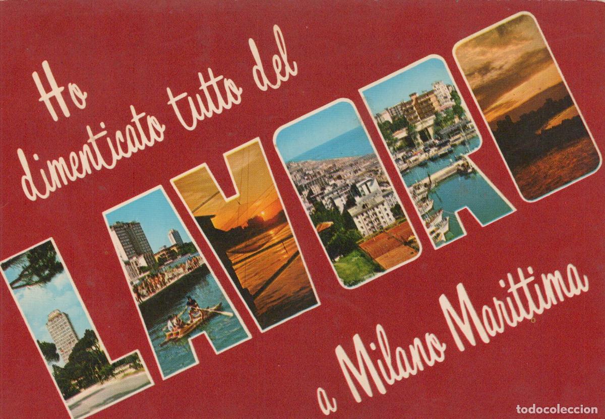 Postais: Italy Milano Marittima Ho Dimenticato Tutto del Lavoro Multi View *YAP624