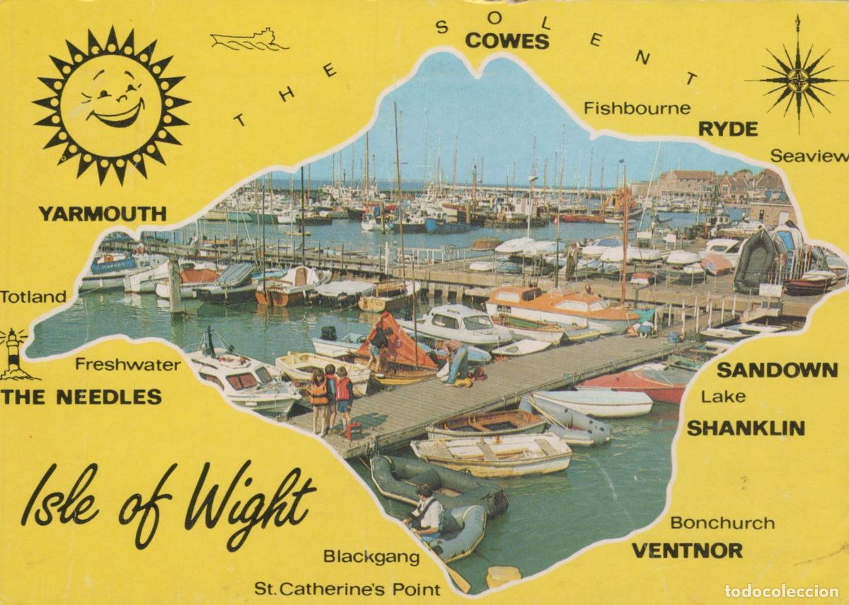 Postais: United Kingdom Yarmouth Harbour Boats Marina *YAP666