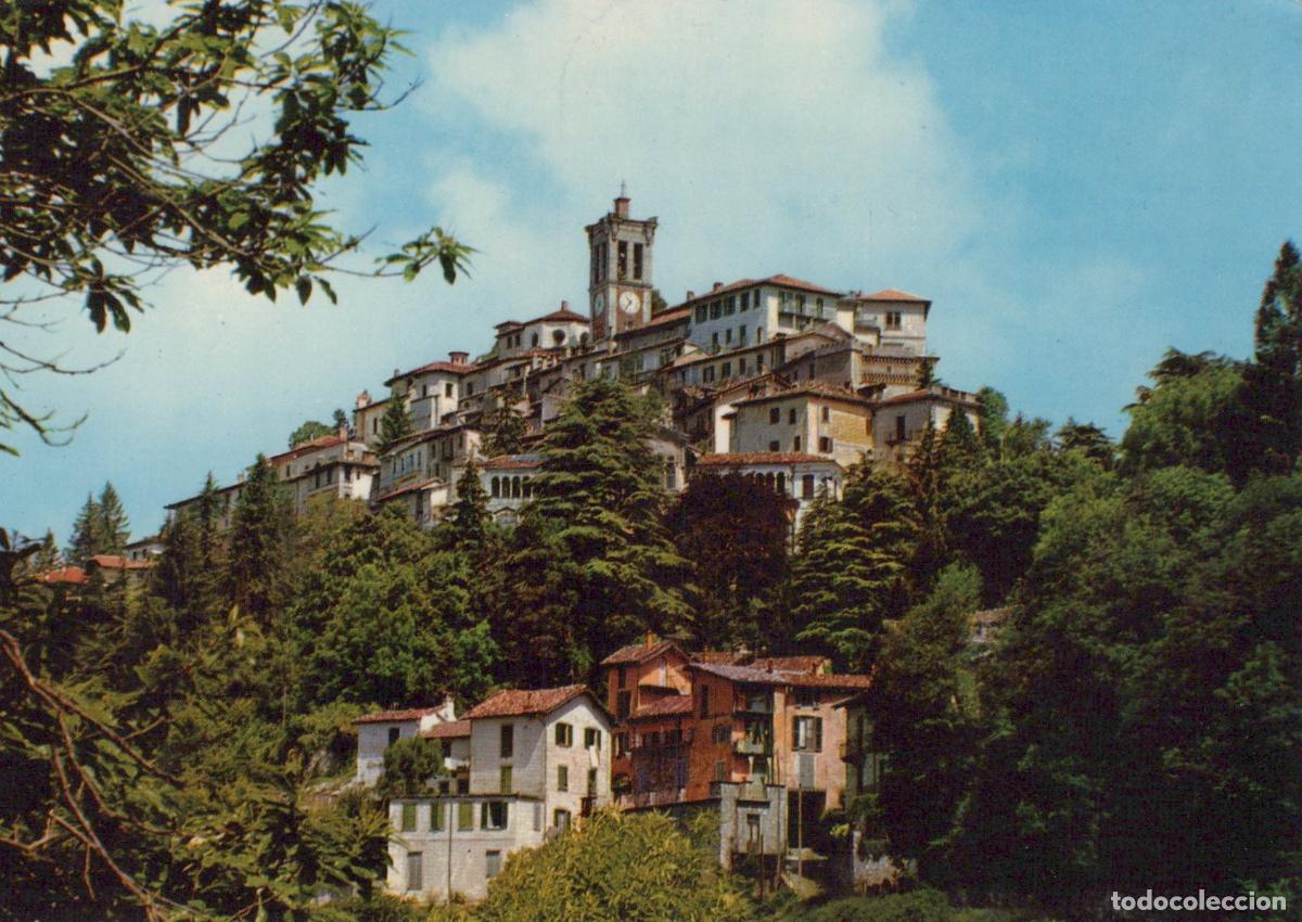 Postcards: Italy Varese Sacro Monte DI Hilltop Village With Clock Tower *YAP681