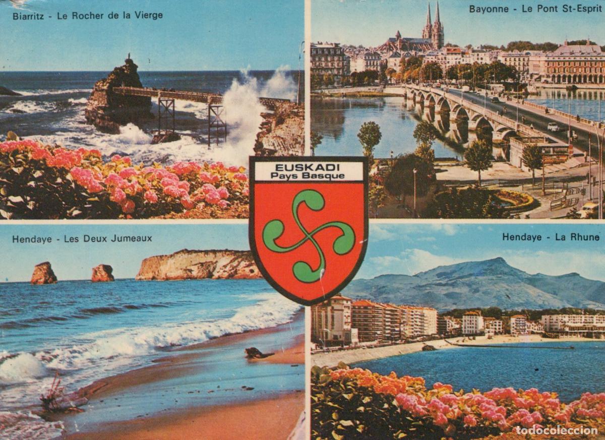 Postales: France Biarritz Hendaye Bayonne Basque Country Multi View *YAP692