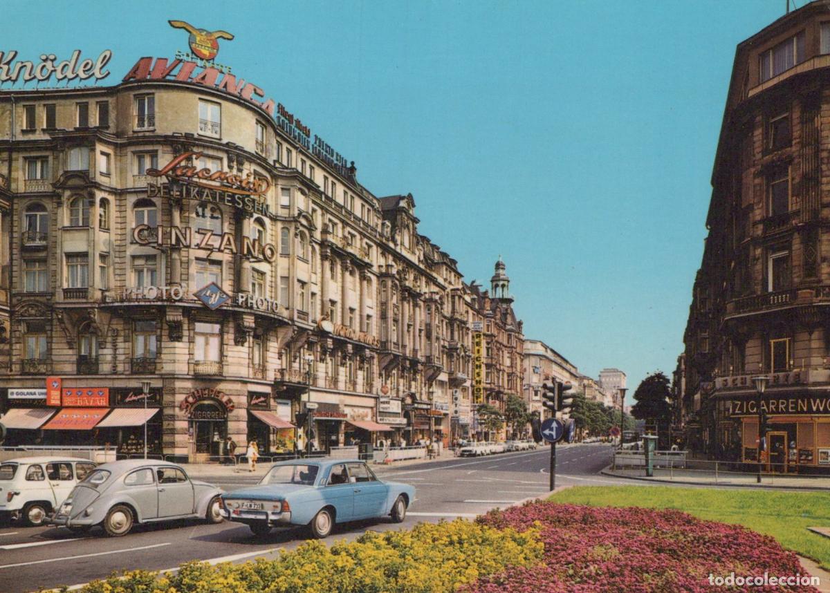 Postcards: Germany Frankfurt am Main Kaiserstra&szlig;e Street View With Cars Unposted *YAP706