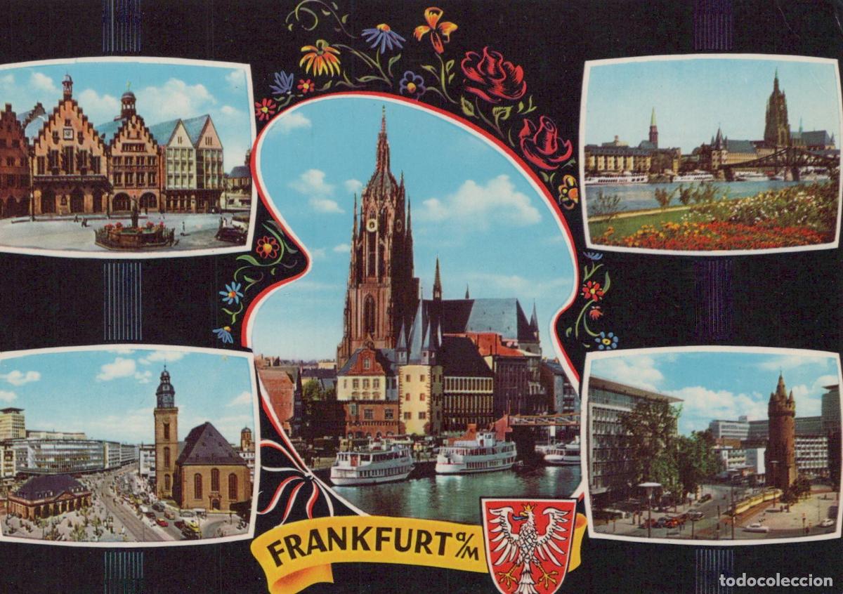 Cartes Postales: Germany Frankfurt am Main Frankfurt City Collage With Cathedral Unposted *YAP709