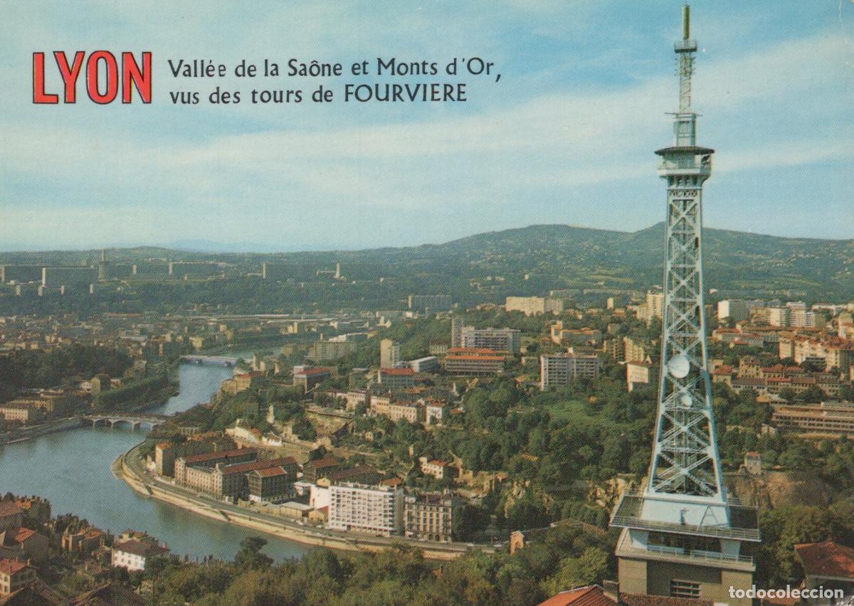 Cartes Postales: France Lyon Saone Valley Monts D or From Fourviere Towers Unposted *YAP721