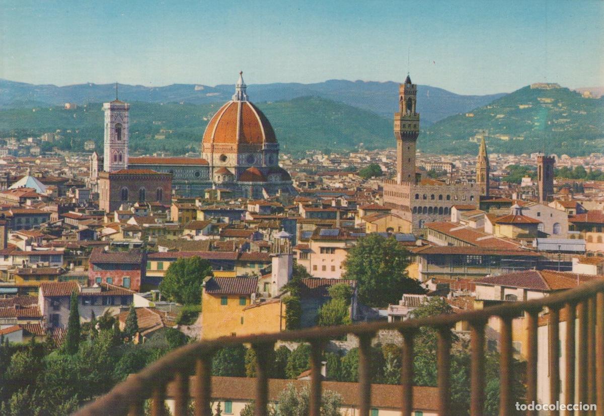 Cartes Postales: Italy Florence Panorama From Boboli S Garden Duomo Palazzo Unposted *YAP722