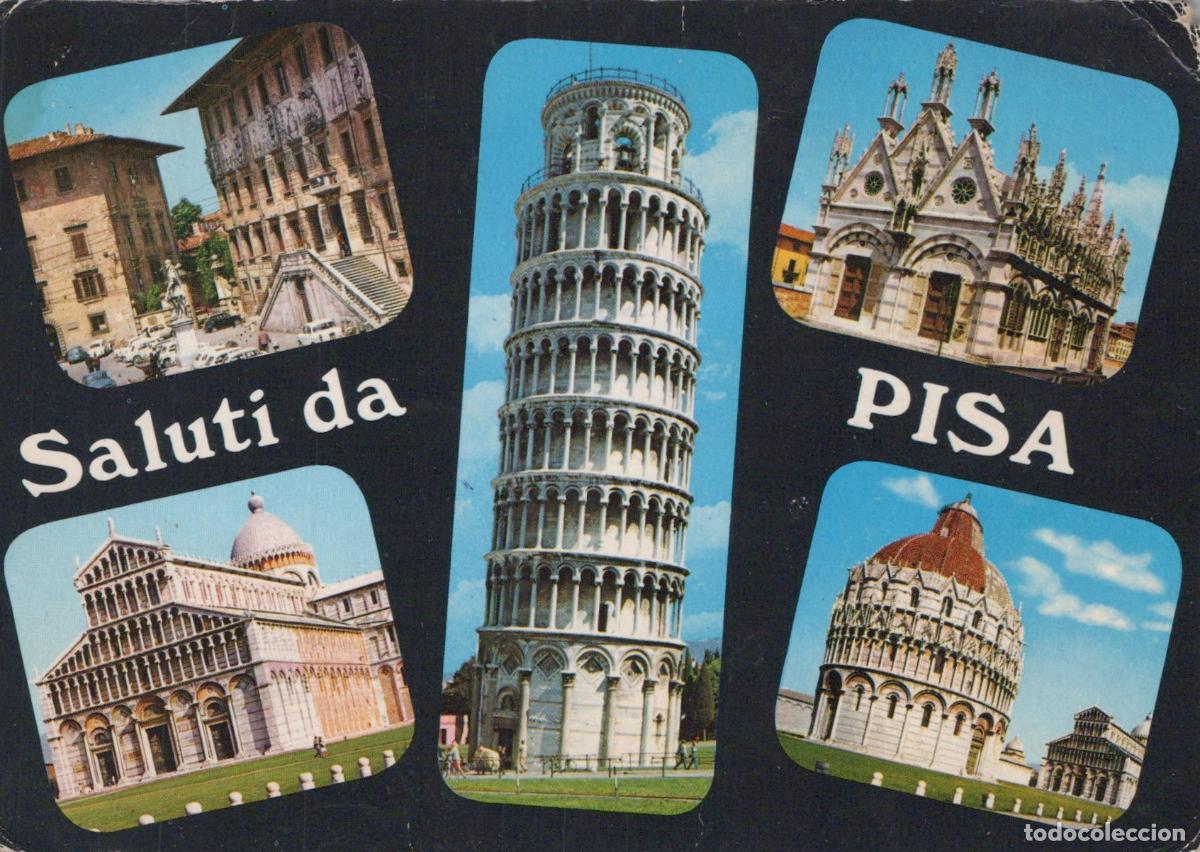 Cartes Postales: Italy Pisa Leaning Tower Cathedral Baptistery Architecture Unposted *YAP724