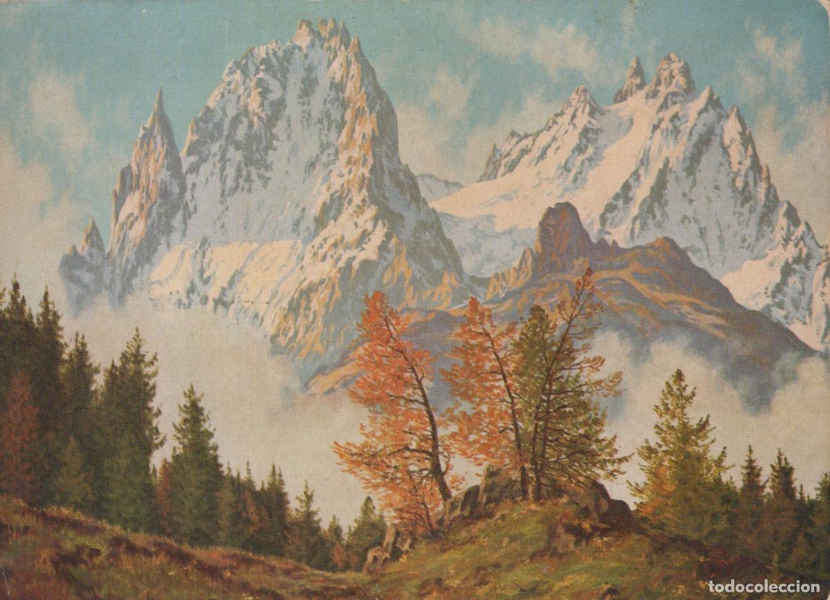 Postais: France Chamonix Mont Blanc Group Alps Mountain Landscape Unposted *YAP772
