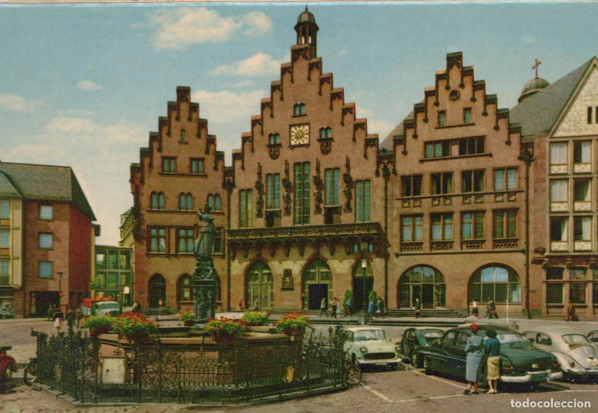 Postais: Germany Frankfurt am Main R&ouml;mer With Gerechtigkeitsbrunnen Unposted *YAP789